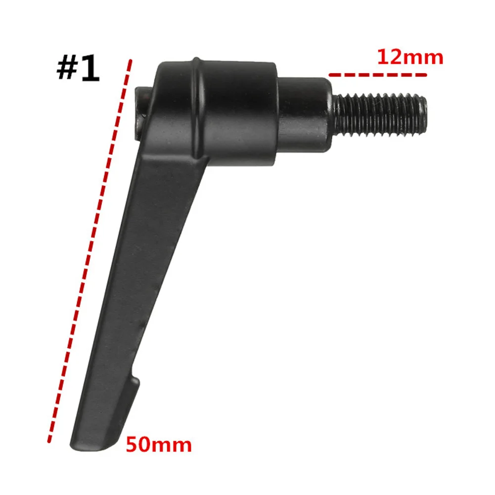 M6 рычаг с наружной резьбой Регулируемый Прочный ручной инструмент машинное оборудование ручка Зажимная цинковый сплав для дома