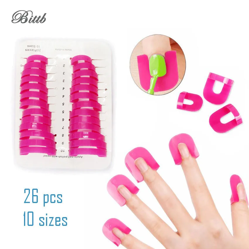 

Nail Polish Varnish Protector Holder Anti-Overflow Case Cover,Nails Art Painting Fence Frame Nail Polish Cover Shield Tools