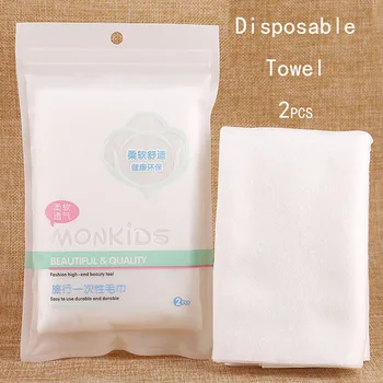 

2 Piece Disposable Towel large beach towel For Outdoor Business Trip Hotel towel Travel Fast Drying Magic Bath Towel