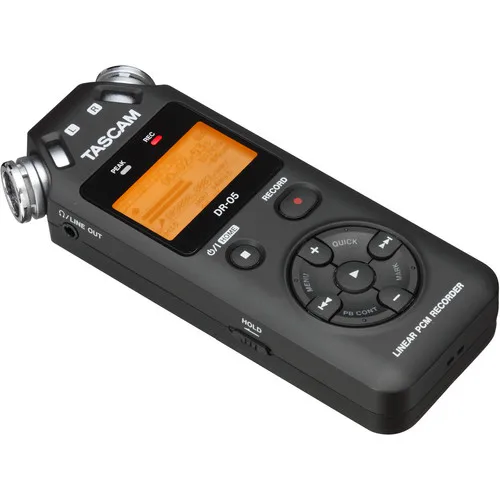 Tascam DR-05 DR-05C Портативный Ручной цифровой аудио рекордер черная версия 2 с 8 Гб sd-картой для музыкантов, учителей, прессы