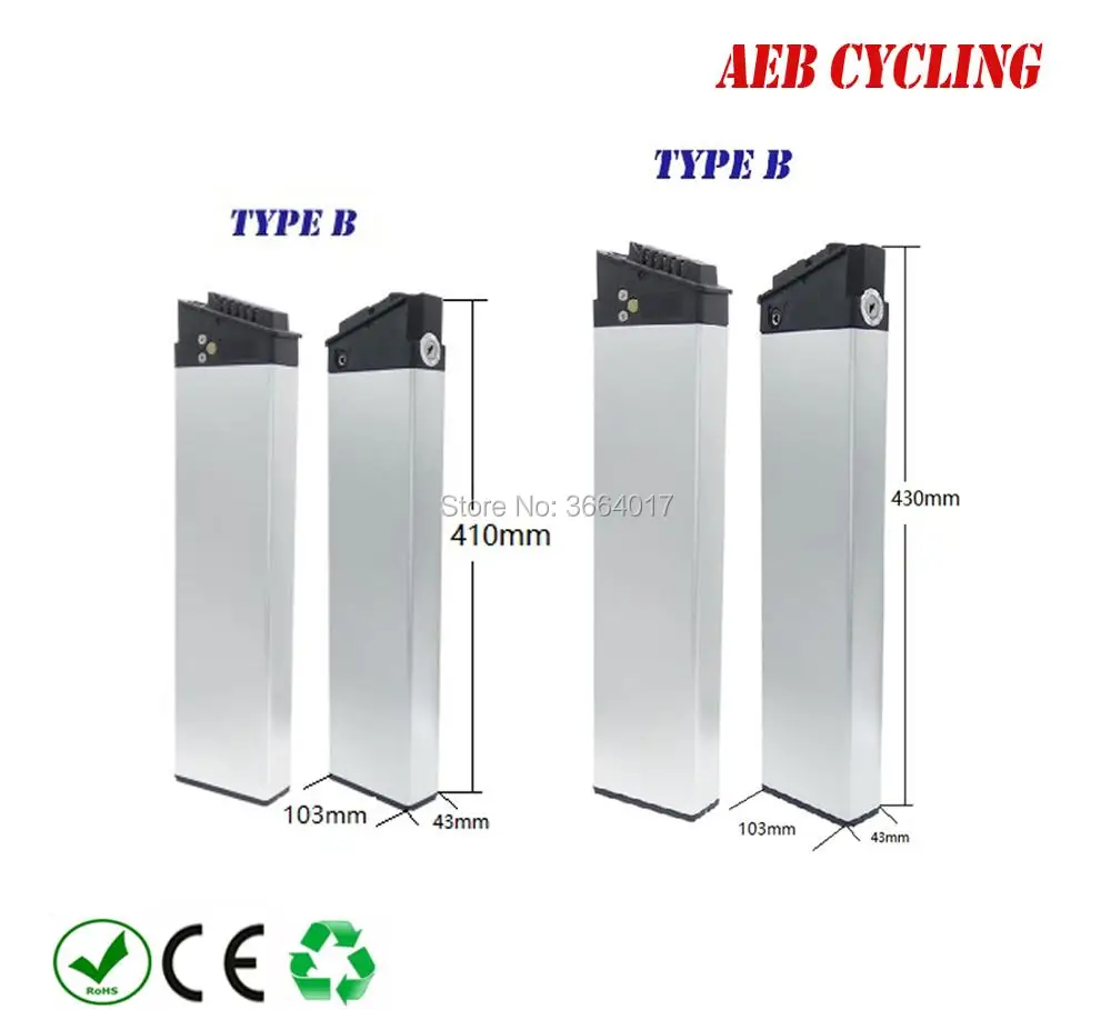 Sale Lankeleisi/ZB folding ebike replacement battery 36V 12.5Ah 14.5Ah 16Ah 17.5Ah hidden battery for folding ebike 36V 250W-500W 0