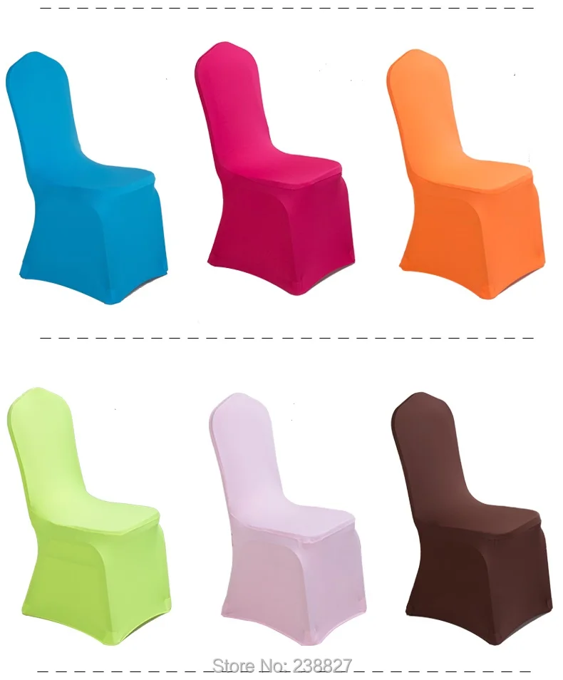 Elastic Dining Chair Cover Wedding Banquet Meeting Hotel Chair Covers Spandex Sets of Seat Housse De Chaise (9)