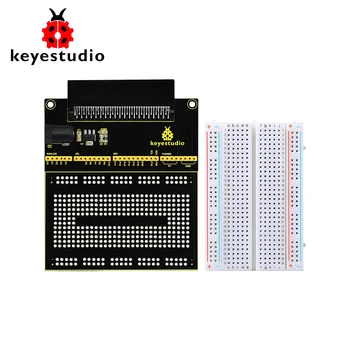 

Keyestudio Prototype Breakout Board V2 With 400-point Breadboard For BBC Micro: Bit