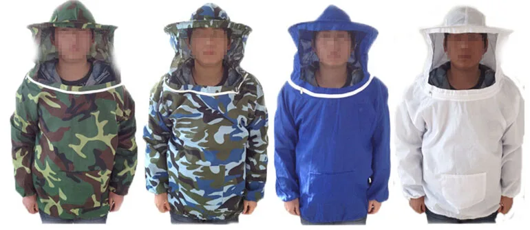 Куртка пчеловода вуаль Анти-пчела защитная одежда высококачественное свободное оборудование Поставки пчеловодческий головной убор топ с длинными рукавами