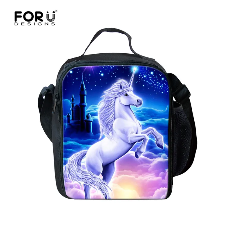 FORUDESIGNS/комплект школьных сумок для девочек и мальчиков, детский школьный рюкзак с единорогом для детей, студенческий рюкзак, школьный детский пенал для карандашей, Mochila - Цвет: Z4915G