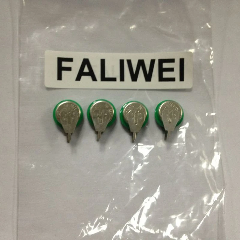 

FALIWEI 4pcs/lot Original Brand New KX 1.2V 40mAh Ni-MH Rechargeable Button Cell Battery Ni MH Batteries With Pins