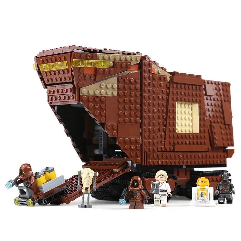 

05146 Star War series Sandcrawler Model Set Building Blocks Bricks Kids Toys Christmas Birthday Gifts with the Legoings 75220