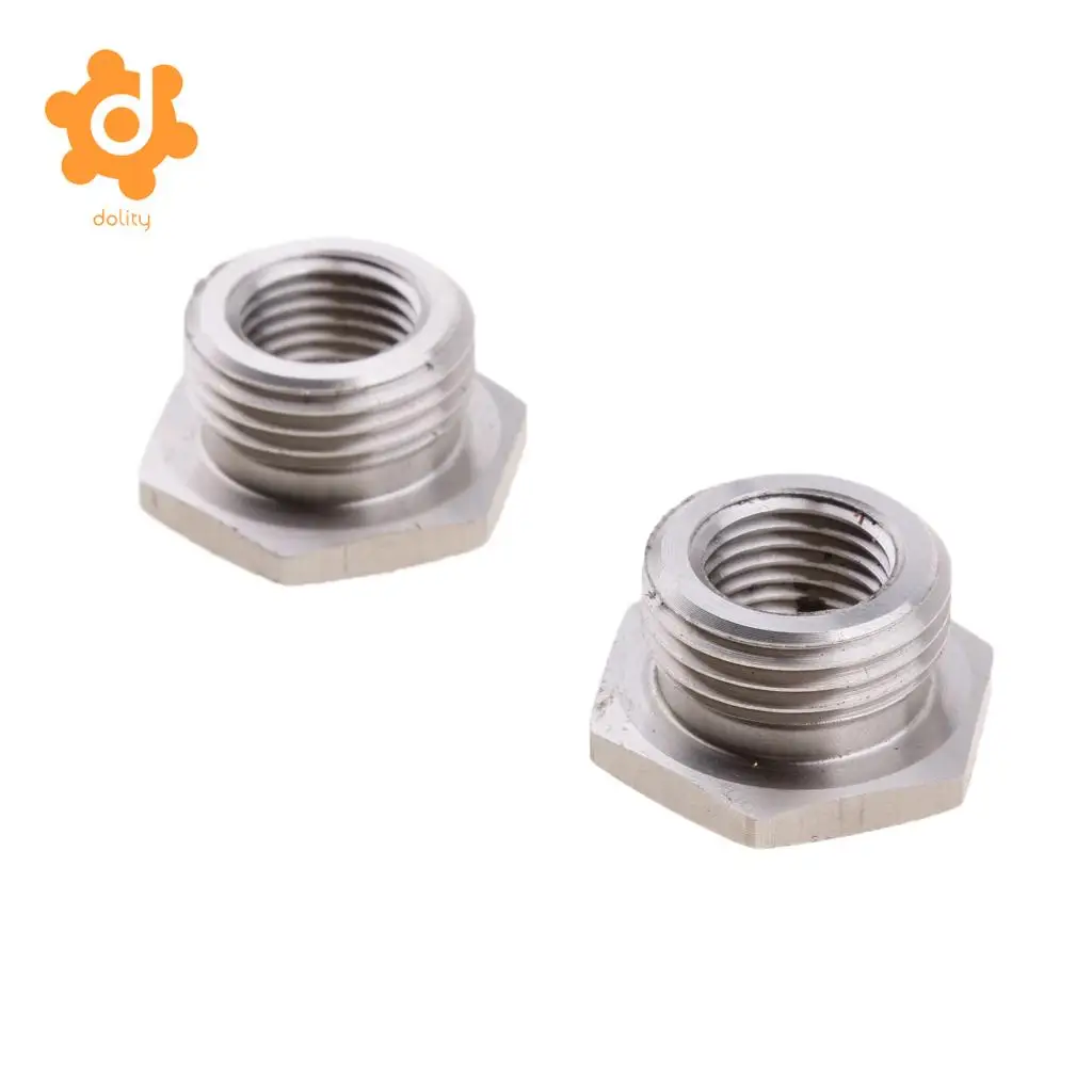 Stainless Steel O2 Sensor Plug Adapter 18mm to 12mm Exhaust Pipe for  