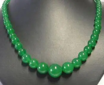 

free shipping Genuine Natural Green Fashion Jewelry Pendant Necklace AAA Grade 3pc