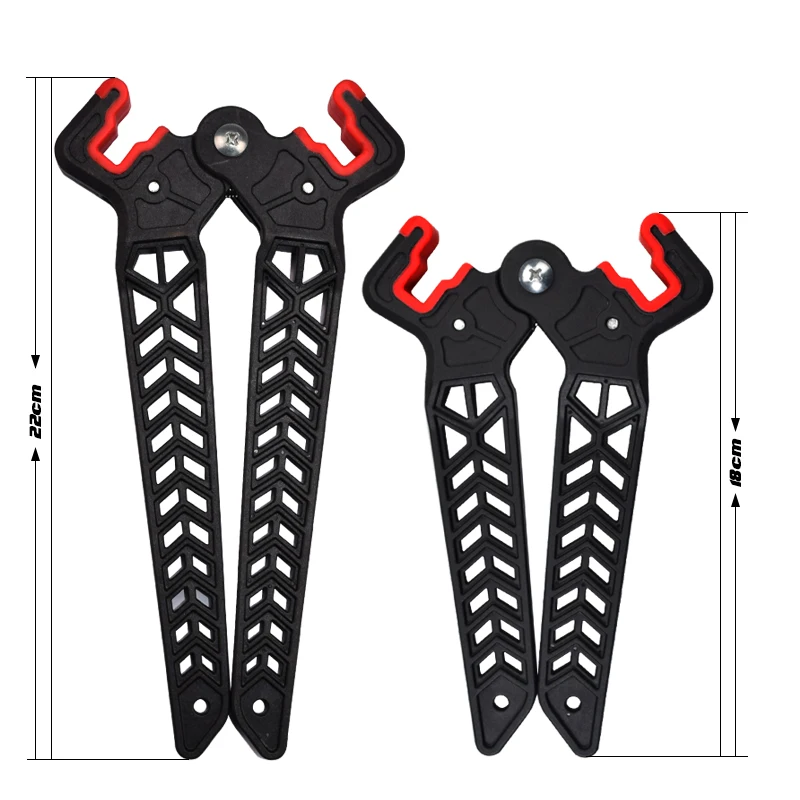

Compound Bow Stand Holder Kick Stand 18cm 22cm Archery Range Target Hunting Shooting Outdoor Pack of 1