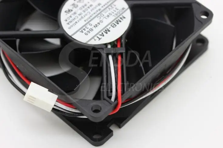 Для NMB 3110KL 04W B69 8025 8 см 80 мм DC 12 В 0.34A инвертор сервера осевые Выделенные вентиляторы