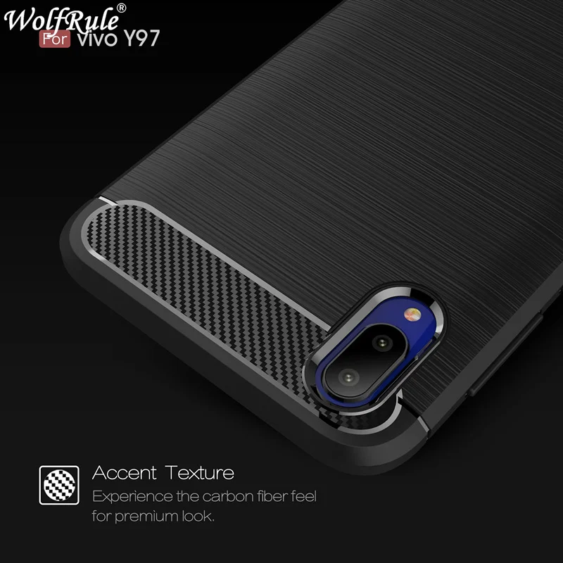 Vivo Y97 Case Wolfrule Full Protective Rugged Bumper Carbon Fiber Coque For Vivo Y97 Cover For Vivo Y97 Vivo Y 79 Case 6.3 inch Vivo Y97 Case Wolfrule Full Protective Rugged Bumper Carbon Fiber Coque For Vivo Y97 Cover For Vivo Y97 Vivo Y 79 Case 6.3 inch