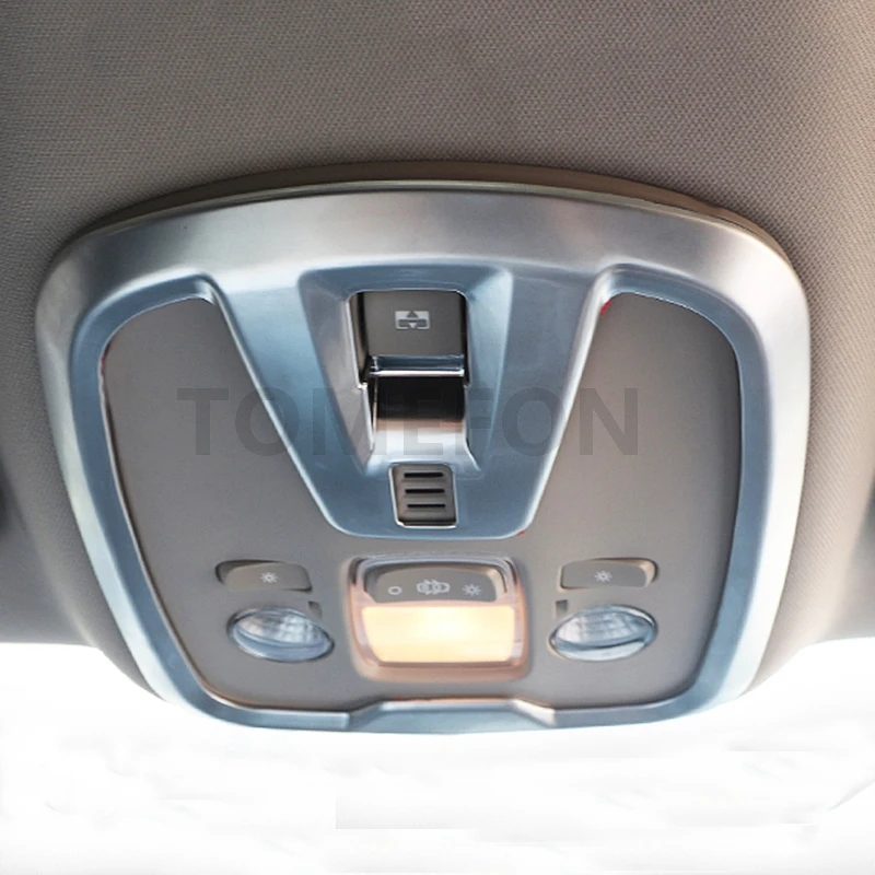 TOMEFON для PEUGEOT 308 ABS Хромированная крыша автомобиля лампа для чтения освещение аксессуары отделка Авто покрытие Стайлинг