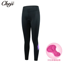 Cheji женские брюки для Велоспорт на открытом воздухе MTB дорожный велосипед брюки для девочек Bycycle колготки ударопрочный 3D гель Мягкие штаны дышащие