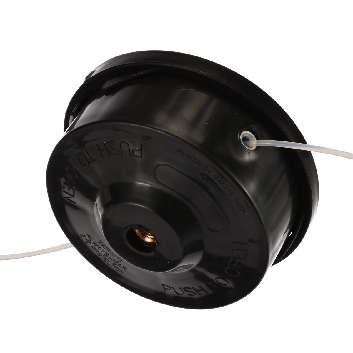 Universal Nylon Brush Cutter Head Lawn Mower Bump Spool Grass Trimmer Head Thread Line Black For Garden Tool
