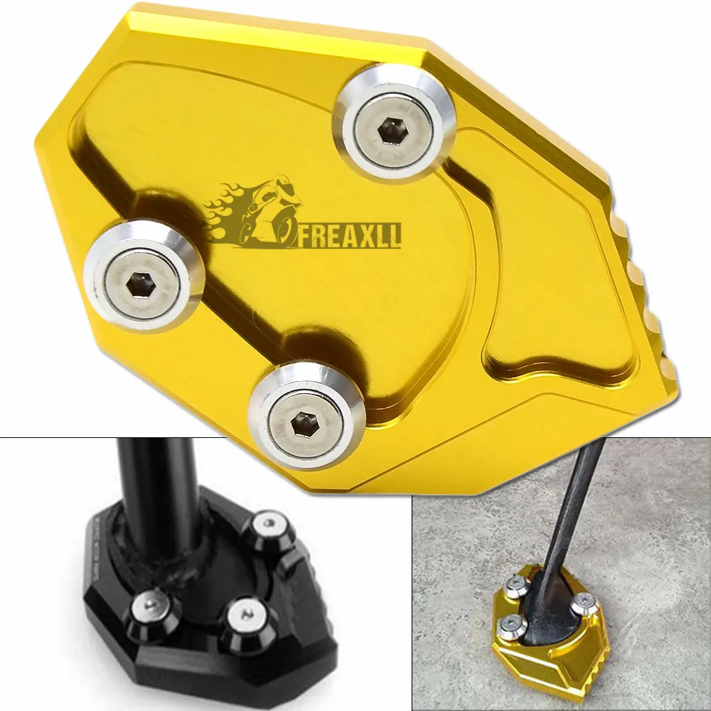 CNC алюминий для kawasaki ninja650 er6n/er6f ninja250 ninja300 мотоцикл подставка боковая увеличитель