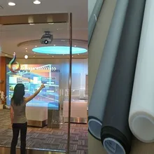 WZATCO Low price transparent Projection screen Rear Projection Holographic Film Screen Clarity Paste glass for DLP Projector