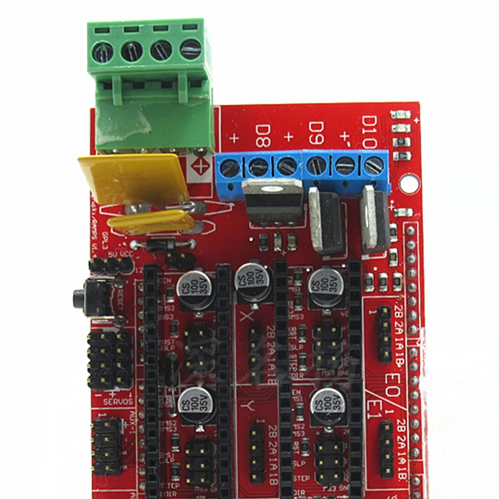 

Practical 3D Printer Extruder Parts Versatility Controller Board Shield Drive Component Accessories Panel For Reprap Ramps 1.4