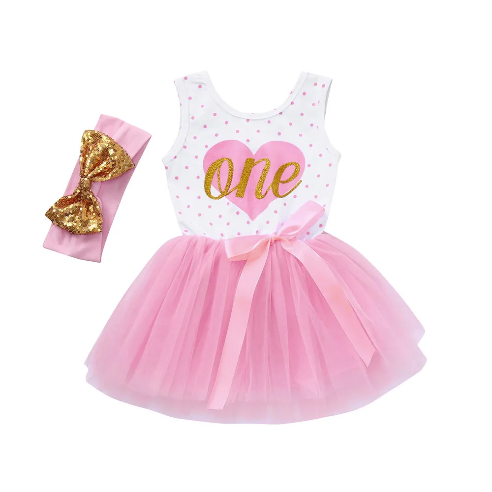 

MUQGEW 2019 Hot Sale 2Pcs Baby Girls Kids Dot Tutu Dress Headband Clothes Set Outfits Dresses Dropshipping Baby Clothes