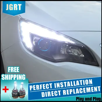 

2PCS LED Headlights For Buick EXCELLE-XT 2009-2013 Car Led Lights Double Xenon Lens Car Accessories Daytime Running Lights