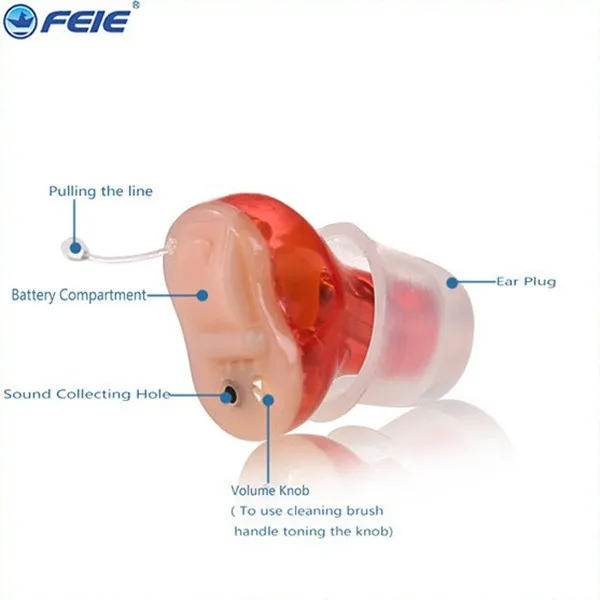 

2018 New Digital Computer Programming Hearing aid Aids 6 Channels High Powerful Sound Amplifier Mini Invisible Better Siemens