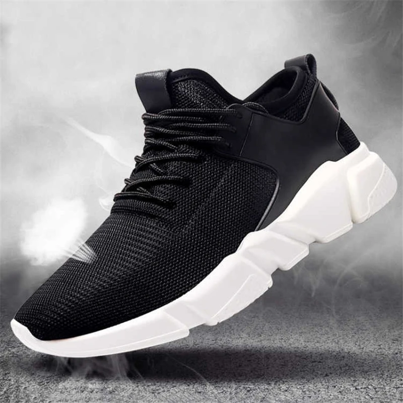 

Male Running Shoes for Men 2019 Summer New Men Sneakers Lace Up Low Top Jogging Shoes Man Athletic Footwear Breathable Sports