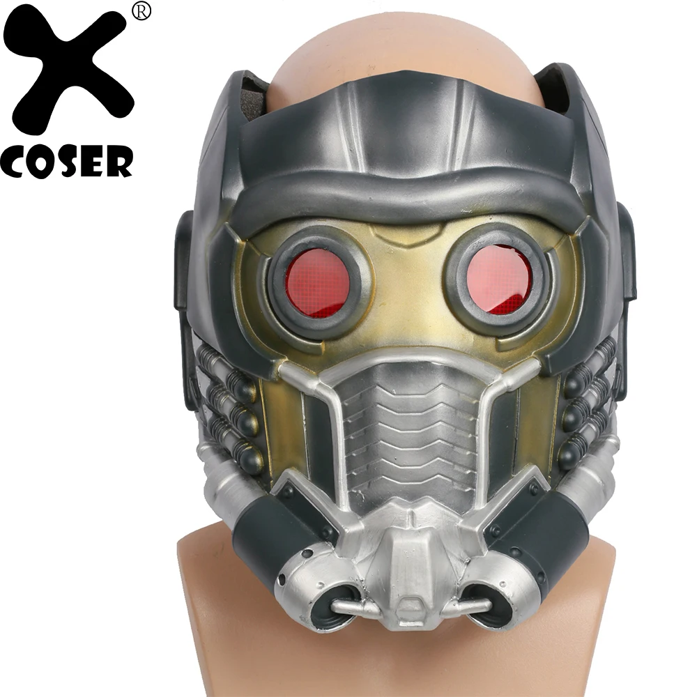 XCOSER Star Lord Mask Movie Guardians of the Galaxy Cosplay Masks Men