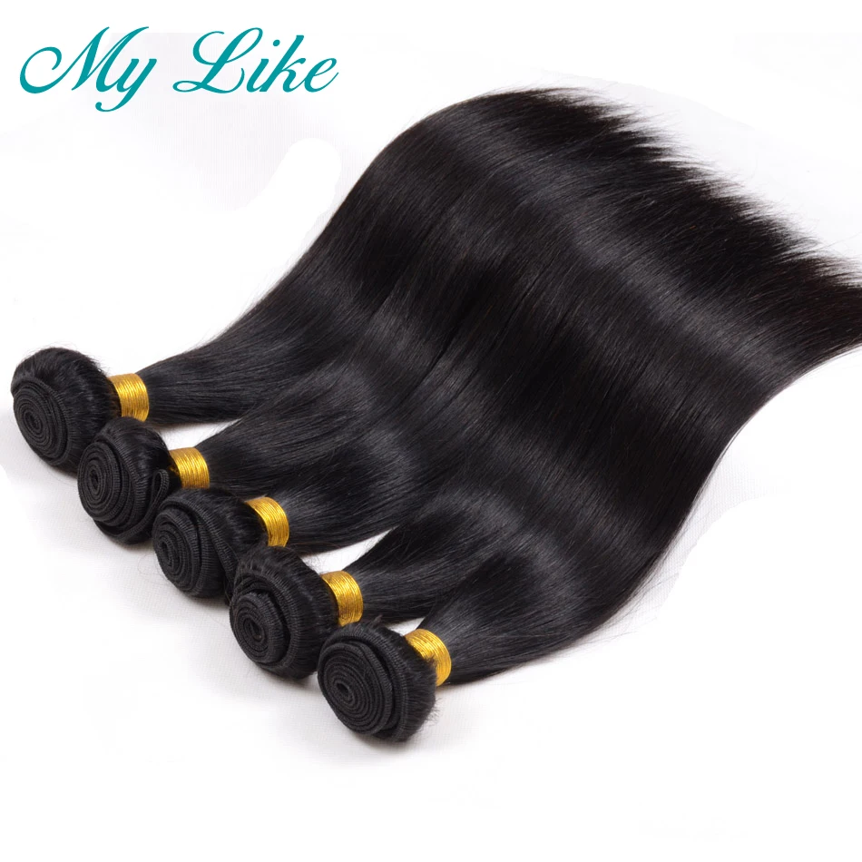 straight hair with closure 10