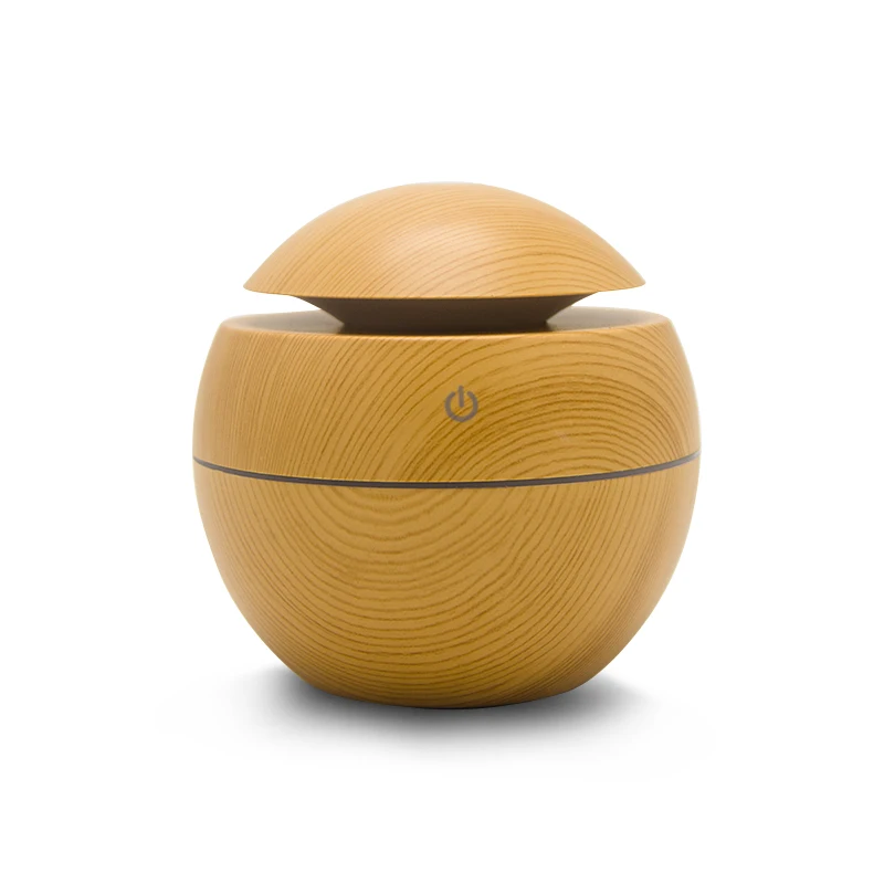

Mini Wood Grain USB Air Humidifier with LED light Aromatherapy Diffuser Essential Oil Aromatherapy Mist Maker Difusor
