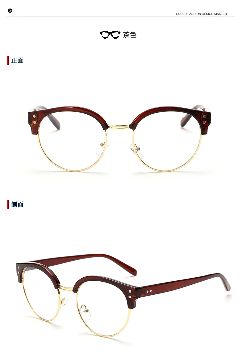 JN модные новые очки для чтения для мужчин и женщин, брендовые дизайнерские очки, оправа для очков, оптические компьютерные очки WANK816 - Цвет оправы: F