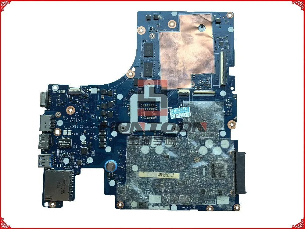 Brand New Fru For Lenovo Ideapad Z500 Motherboard Viwz1 La 9063p Hm76 Pga9 Ddr3 2gb Fully Tested High Quality November