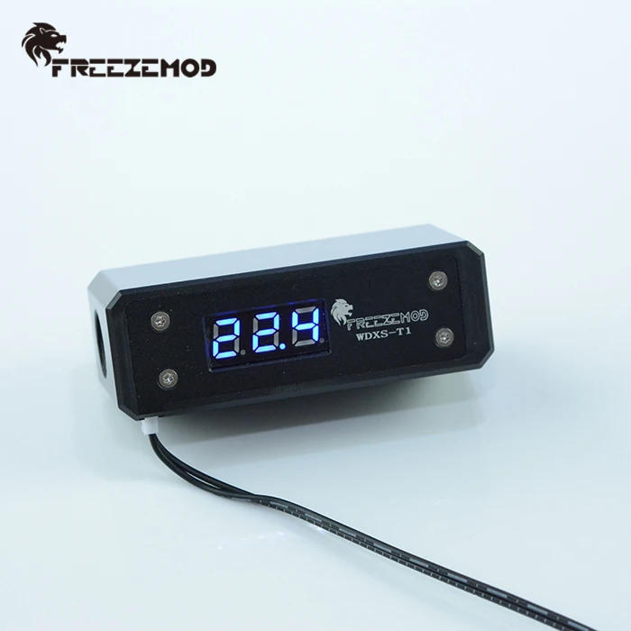 FREEZEMOD черная версия компьютера ПК водяной охладитель датчик температуры POM