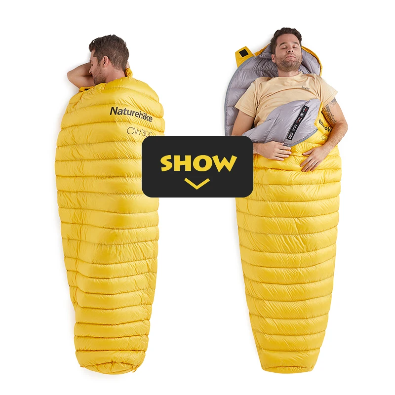 Naturehike Ultralight Outdoor Survival Compression Goose Down Thermal Mummy Winter Sleeping Bag Nature Hike For Cold Weather Use Naturehike Ultralight Outdoor Survival Compression Goose Down Thermal Mummy Winter Sleeping Bag Nature Hike For Cold Weather Use