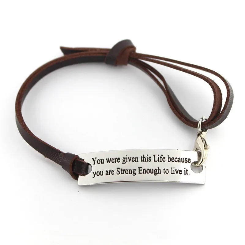 You were Given This life because you are strong enough to live it