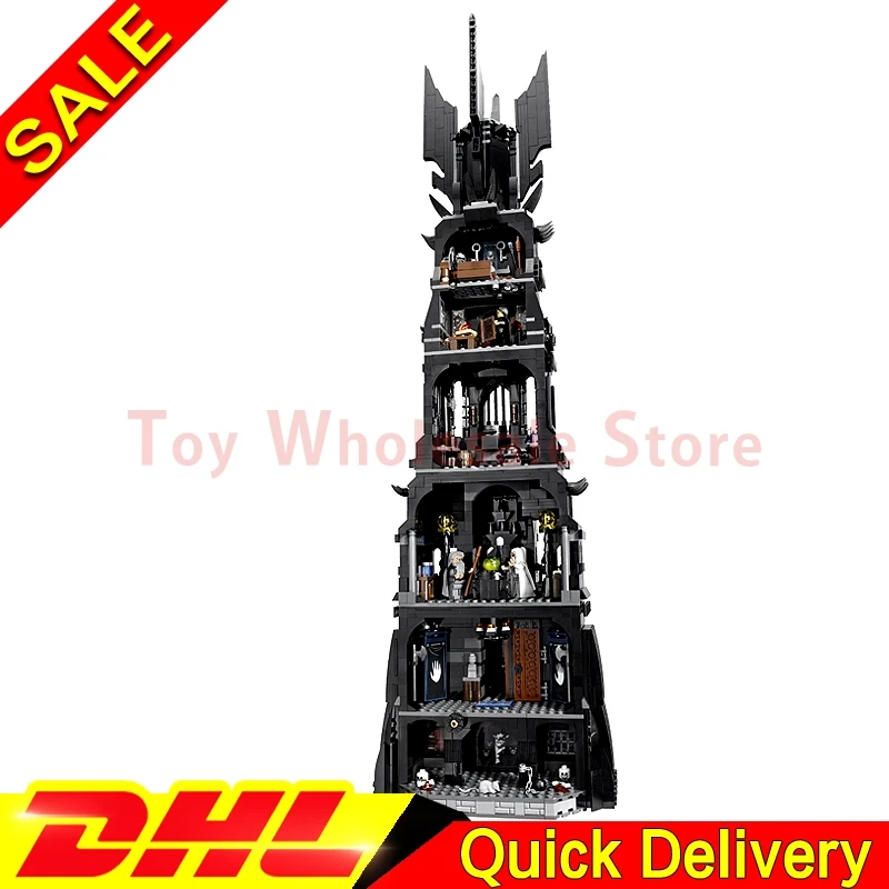 lepin 16010 2430pcs lord of the rings the tower of orthanc model building kits set blocks bricks lepin 16010 2430pcs lord of the rings the tower of orthanc model building kits set blocks bricks
