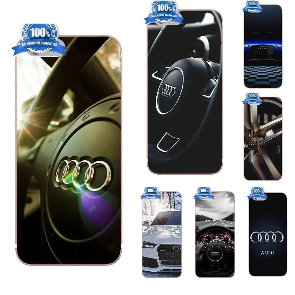 Beste Oedmeb Audi Luxe Auto Case Audi A4 A6 Logo Rs S Voor Xiaomi Redmi 5 4A 3 3 S Pro Mi4 Mi4i Mi5 Mi5S Mi Max Mix 2 Opmerking 3 4 Plus