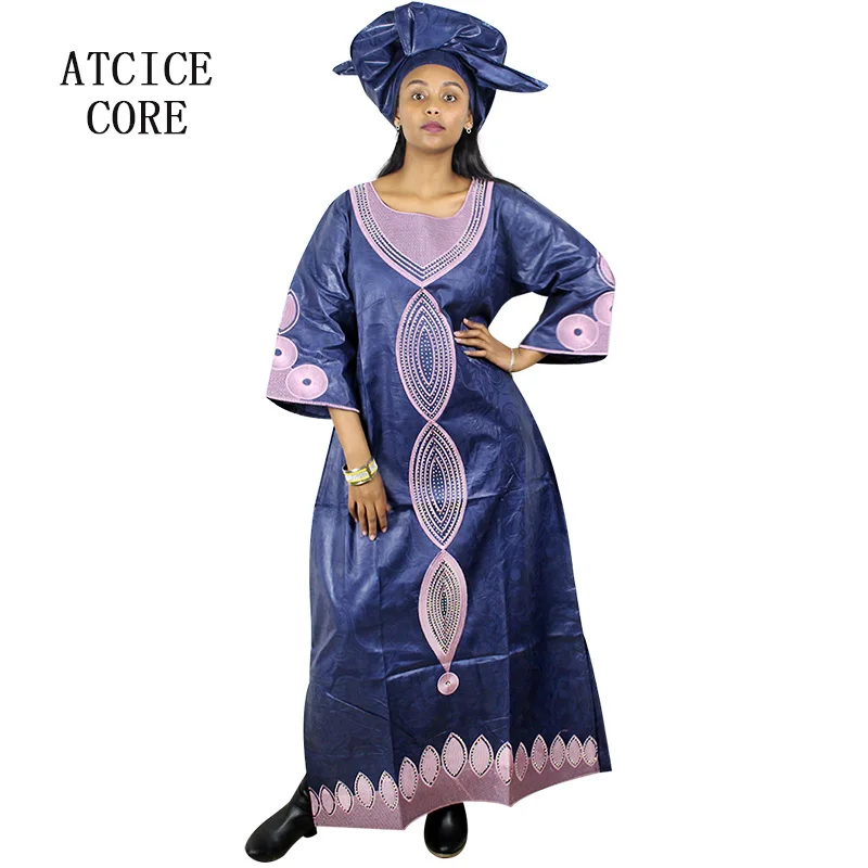 

african dresses for women fashion tradition dashiki design new african bazin embroidery design dress long dress