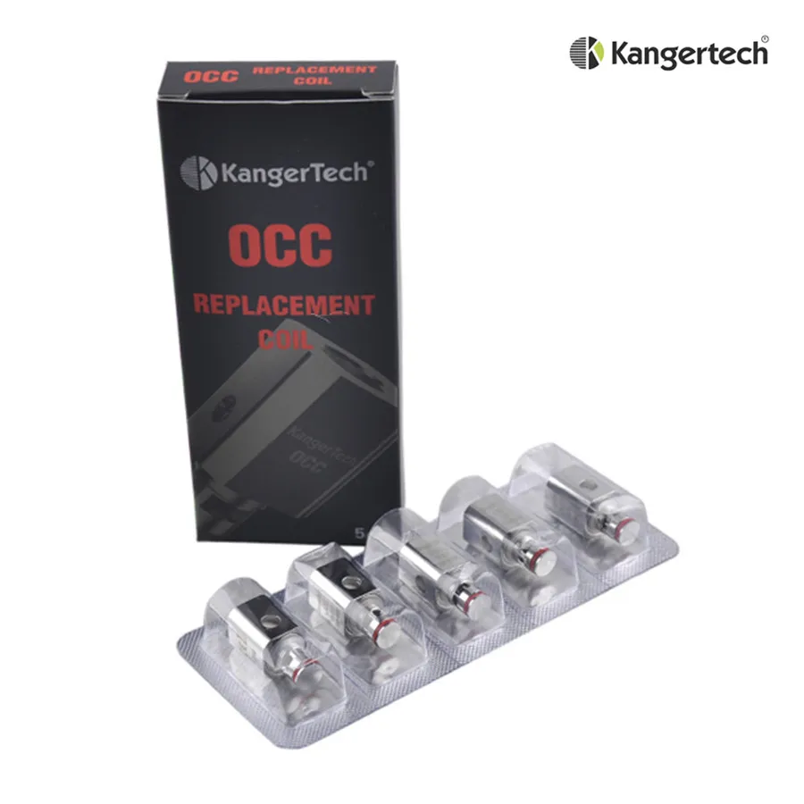 Kangertech вертикальные ОСС органический хлопок SSOCC катушки подходят для kanger subtank 10 шт./партия