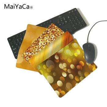 

MaiYaCa Yellow Abstract Background Computer Mouse Pad Mousepads Radiation Non-Skid Rubber Pad Speed version of the mouse pad