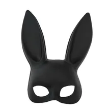 Маска кролика Женская Маскарадная маска кролика на день рождения Пасхальный Хэллоуин ЕВА аксессуар к костюму для вечеринки
