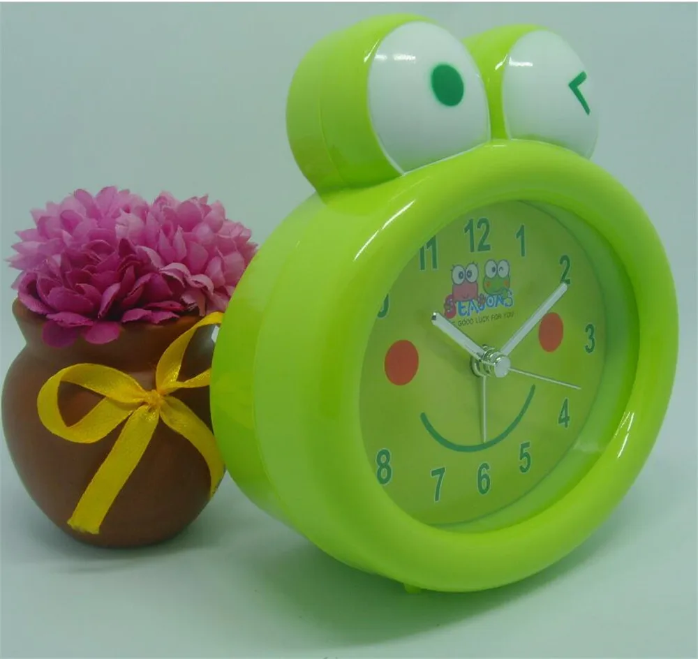 

Desktop Frog Alarm Clock For Lovely Children Alarm Clock Student Cute Digital Alarm Clock Korean Animal Cartoon Alarm Clock 2214