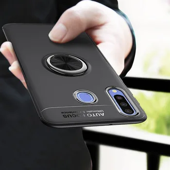 Перейти на Алиэкспресс и купить Роскошные Чехлы для Samsung Galaxy Wide 4, чехол с магнитным кольцом, матовый Силиконовый чехол для Samsung Wide4, противоударный чехол