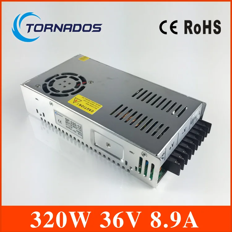 

320W 36v ac dc power supply 36V DC output full voltage input switch power supplies with pfc function SP-320-36