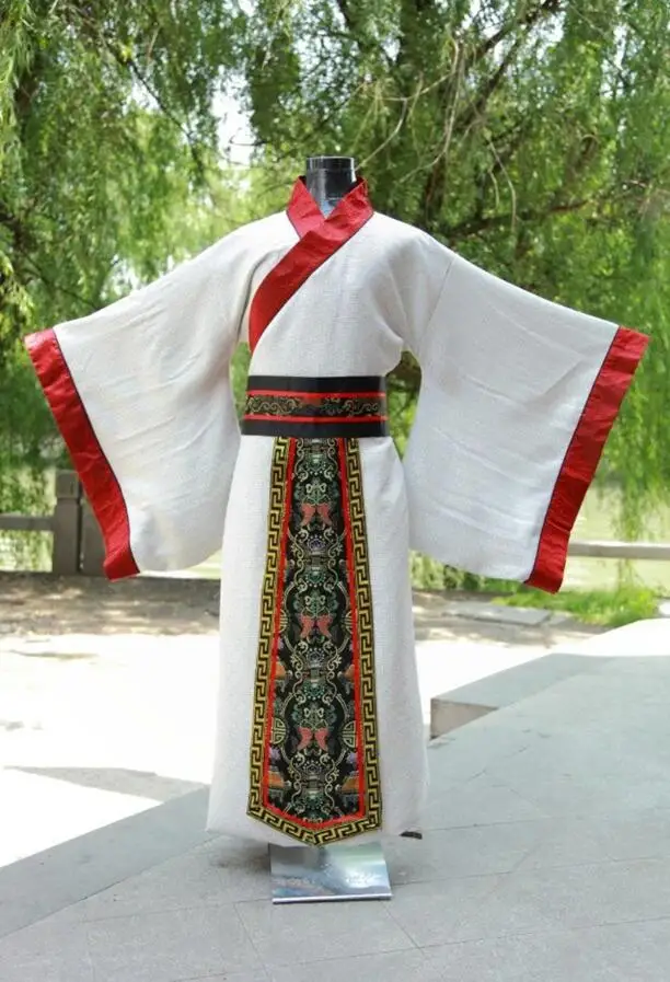 Style 1 Древний китайский мужской костюм, сценический костюм для династии, мужской костюм Hanfu, Атласный халат, китайское традиционное платье для мужчин - Цвет: Style 1