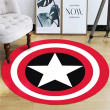 Дом в скандинавском стиле украшение гостиной кабинет Круглый Простой линии печати Нескользящие ковры и ковры для дома гостиной