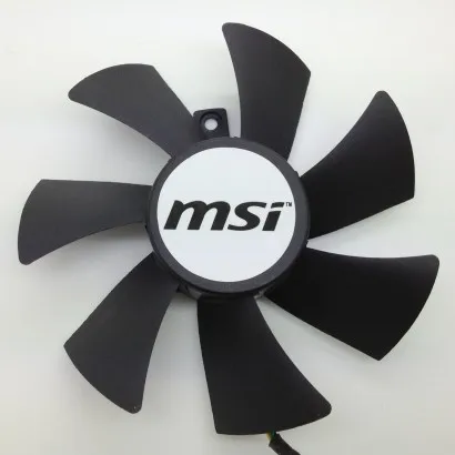 Новый оригинальный охлаждающий вентилятор для видеокарты MSI R4870 DFS922512H 12 В 2 8 Вт