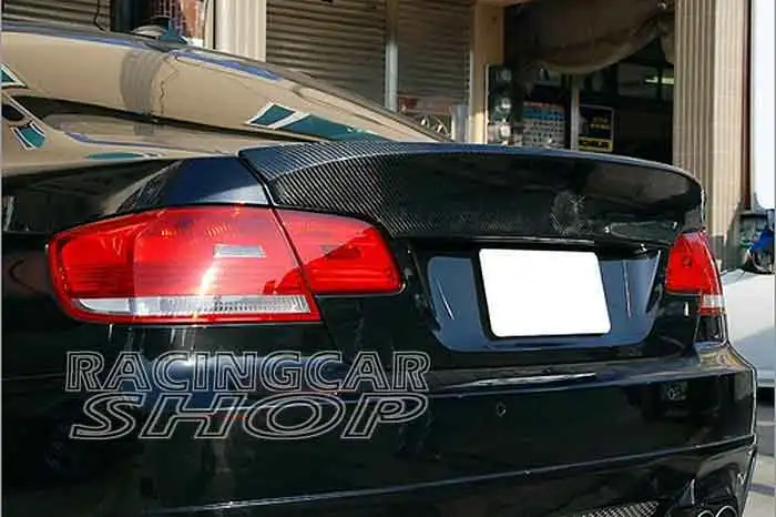 CSL STYLE ADD ON CARBON FIBER TRUNK SPOILER FOR BMW E92 3-SERIES 2D Coupe M3 330i 335i 328i 07-13