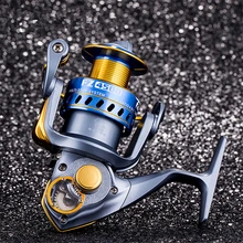 5,5: 1 Передаточное отношение спиннинговая Рыболовная катушка из нержавеющей стали основной вал металлическая катушка левая/правая сменная Рыболовная катушка