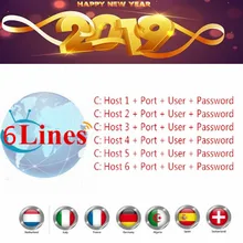 2019 Быстрый стабильный кабель Cccam 1 год Европа 6 линий сервер для Freesat V8 супер спутниковый ТВ-приемник Поддержка Full HD USB WI-FI