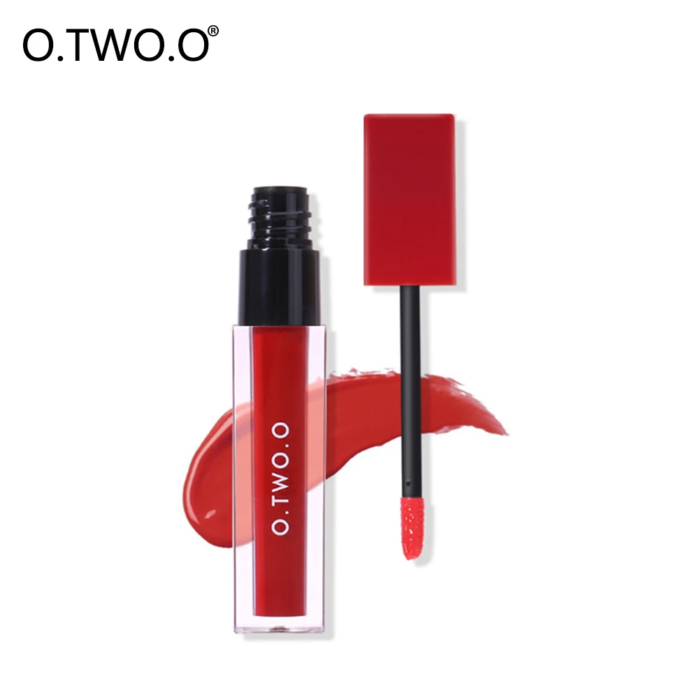 

O.TWO.OMatte Lip Gloss Longlasting Moisturizing Make Up Matte Velvet Liquid Lipstick Easy To Wear Cosmetic New 12 Colors Sexy